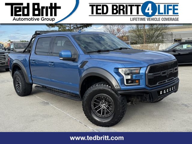 Blue Metallic 2019 Ford F-150 Raptor SuperCrew 4WD Pickup Truck Four-Wheel Drive Automatic