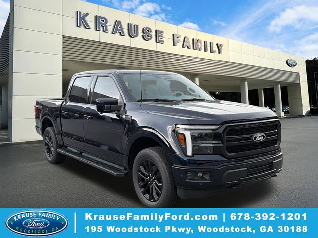 Blue Metallic 2026 Ford F-150 Pickup Truck Four-Wheel Drive Automatic