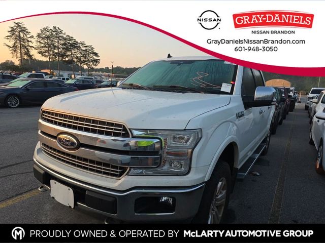 White Metallic 2020 Ford F-150 Pickup Truck Four-Wheel Drive Automatic