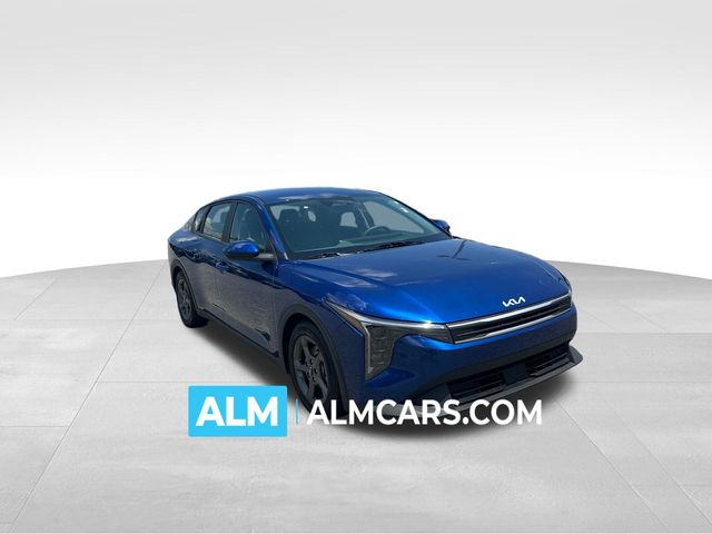 Deep Sea Blue 2025 Kia K4 LXS FWD Sedan Front-Wheel Drive Continuously Variable Transmission