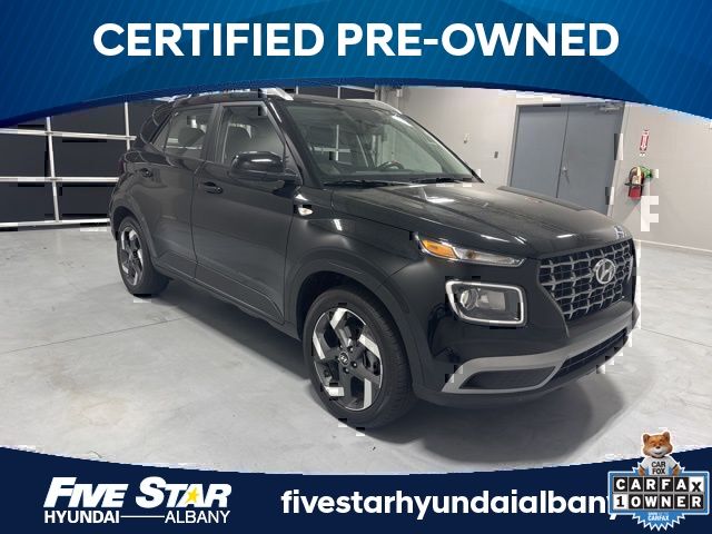 Onyx Black 2026 Hyundai Venue SEL FWD SUV / Crossover Front-Wheel Drive Continuously Variable Transmission