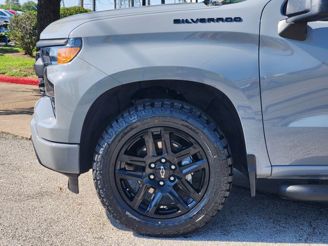 2024 Chevrolet Silverado 1500 Custom Gray at Traditions Chevrolet