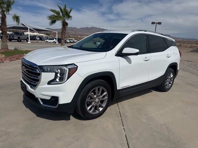 Summit White 2023 GMC Terrain SLT AWD SUV / Crossover All-Wheel Drive 9-Speed Automatic