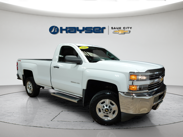 Summit White 2016 Chevrolet Silverado 2500HD Pickup Truck Four-Wheel Drive 6-Speed Automatic Overdrive