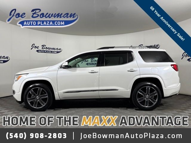 White Frost Tricoat 2018 GMC Acadia SUV / Crossover Four-Wheel Drive 6-Speed Automatic