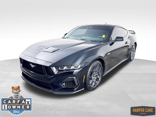 Shadow Black 2024 Ford Mustang GT Premium Fastback RWD Coupe Rear-Wheel Drive Automatic