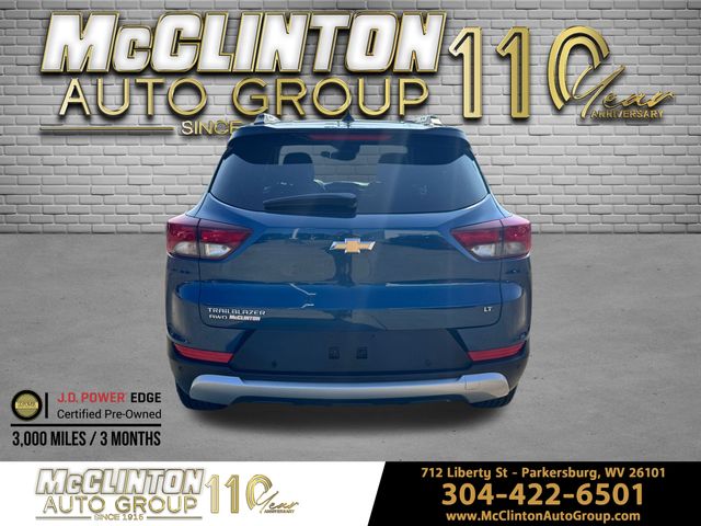 2021 Pacific Blue Metallic Chevrolet TrailBlazer LT AWD SUV