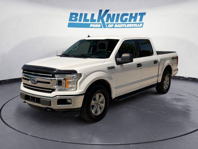White 2020 Ford F-150 Pickup Truck Four-Wheel Drive Automatic