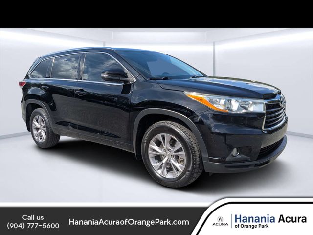 Attitude Black Metallic 2014 Toyota Highlander SUV / Crossover Front-Wheel Drive 6-Speed Automatic Overdrive