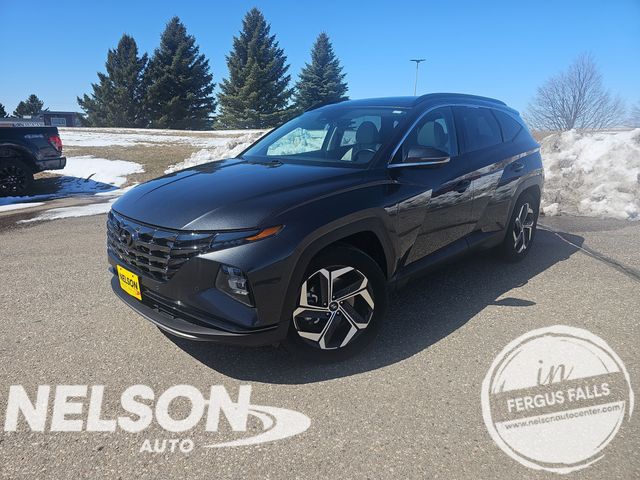 Portofino Gray 2022 Hyundai Tucson Limited AWD SUV / Crossover All-Wheel Drive 8-Speed Automatic