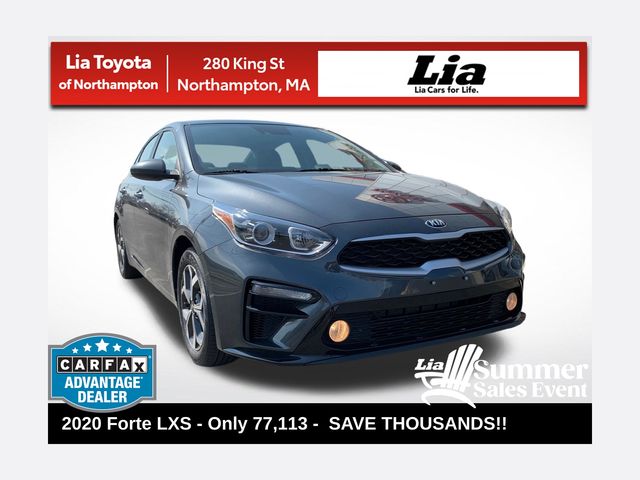 Gravity Gray 2020 Kia Forte Sedan Front-Wheel Drive Continuously Variable Transmission