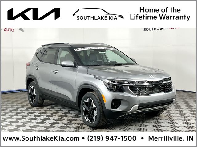 Steel Gray 2026 Kia Seltos SUV / Crossover All-Wheel Drive Continuously Variable Transmission