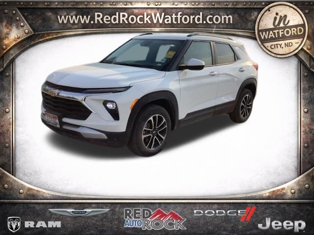 Summit White 2025 Chevrolet Trailblazer SUV / Crossover Four-Wheel Drive 9-Speed Automatic