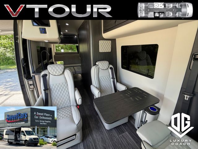 Pebble Gray 2025 Mercedes-Benz Sprinter Cargo 3500XD 170 High Roof Extended AWD Van All-Wheel Drive 9-Speed Automatic