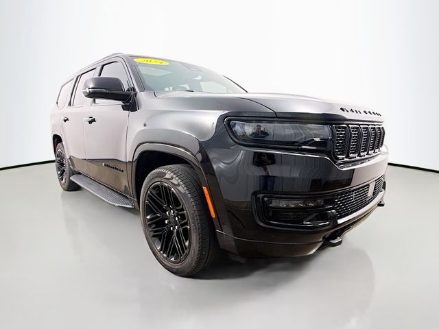 Diamond Black Crystal Pearlcoat 2024 Jeep Wagoneer SUV / Crossover Four-Wheel Drive 8-Speed Automatic
