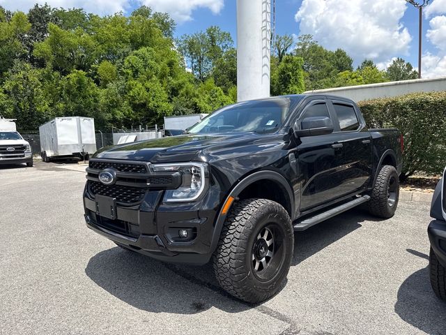 Shadow Black 2025 Ford Ranger Pickup Truck Four-Wheel Drive Automatic