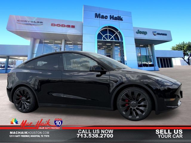 Midnight Silver Metallic 2023 Tesla Model Y Performance AWD SUV / Crossover All-Wheel Drive 1-Speed Automatic