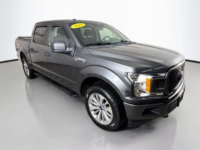 Gray (Magnetic) 2018 Ford F-150 Pickup Truck Four-Wheel Drive Automatic