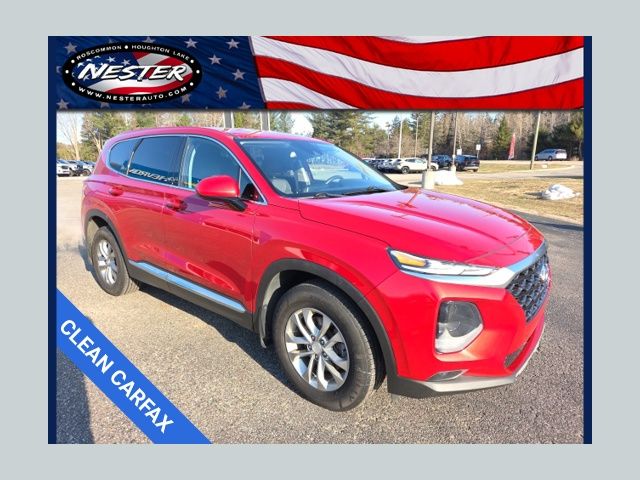 Calypso Red 2020 Hyundai Santa Fe 2.4L SEL FWD SUV / Crossover Front-Wheel Drive 8-Speed Automatic