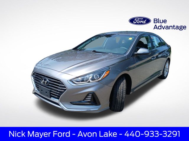 Machine Gray 2018 Hyundai Sonata Sedan Front-Wheel Drive 6-Speed Automatic