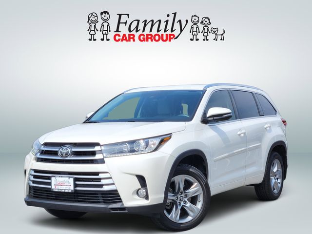 White 2017 Toyota Highlander Limited SUV / Crossover Front-Wheel Drive 8-Speed Automatic