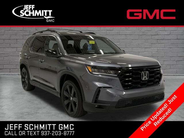 Sonic Gray Pearl 2025 Honda Pilot SUV / Crossover All-Wheel Drive Automatic