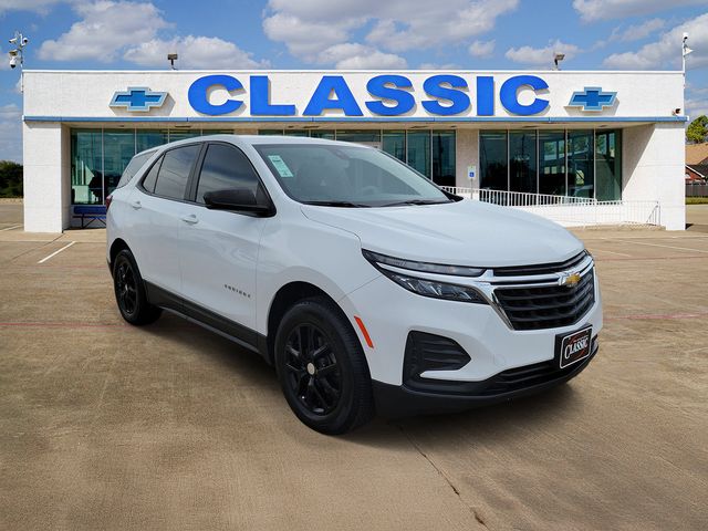 2022 Chevrolet Equinox LS White at DeMontrond Ford