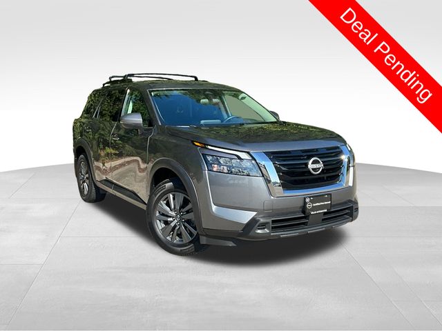 Gray (Gun Metallic) 2023 Nissan Pathfinder SUV / Crossover All-Wheel Drive 9-Speed Automatic