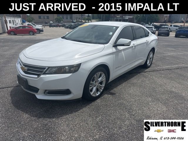 Summit White 2015 Chevrolet Impala 2LT FWD Sedan Front-Wheel Drive 6-Speed Automatic Overdrive