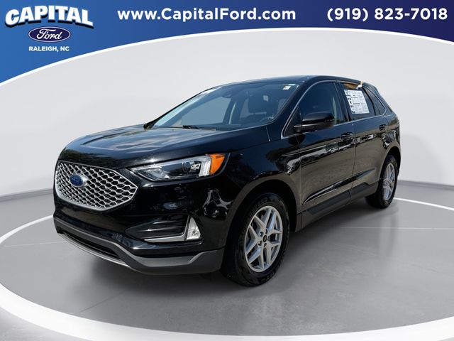 Black Metallic 2023 Ford Edge SUV / Crossover All-Wheel Drive 8-Speed Automatic