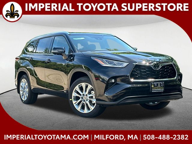 MIDNIGHT BLACK METALLIC 2026 Toyota Highlander Hybrid SUV / Crossover All-Wheel Drive Continuously Variable Transmission