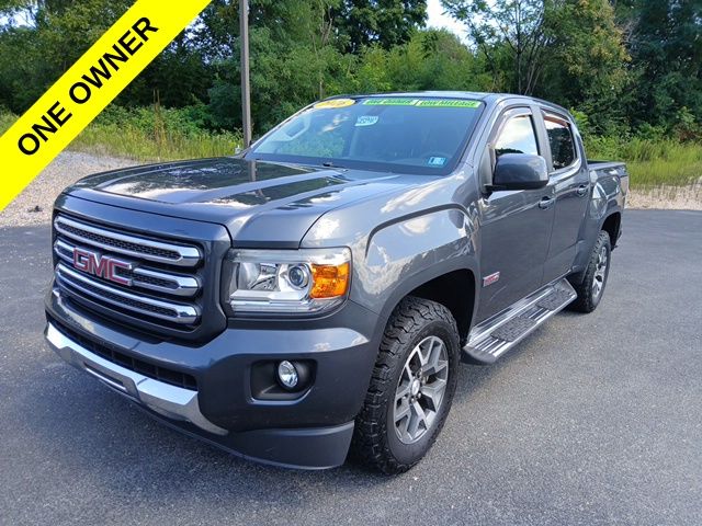 Cyber Gray Metallic 2016 GMC Canyon Pickup Truck Four-Wheel Drive 6-Speed Automatic