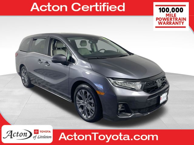 Gray (Modern Steel Metallic) 2025 Honda Odyssey Touring FWD Minivan Front-Wheel Drive Automatic
