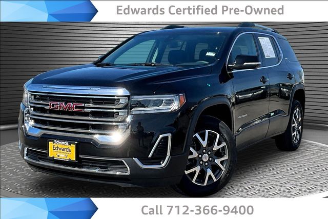 Black (Ebony Twilight Metallic) 2023 GMC Acadia SLE AWD SUV / Crossover Four-Wheel Drive 9-Speed Automatic