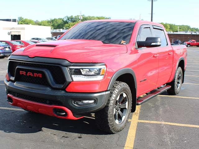 Used 2019 Flame Red Clearcoat Ram Rebel image 2