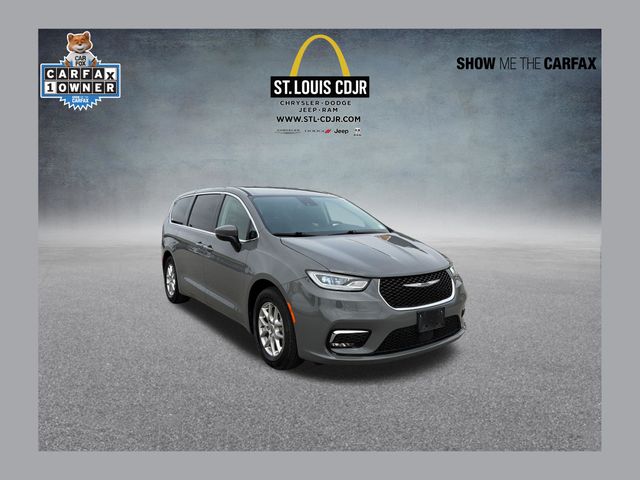 Ceramic Gray Clearcoat 2023 Chrysler Pacifica Touring L FWD Minivan Front-Wheel Drive 9-Speed Automatic