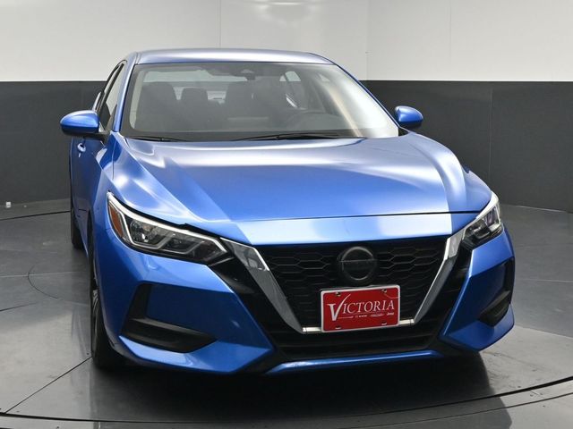 2023 Nissan Sentra SV Blue at DeMontrond Mazda