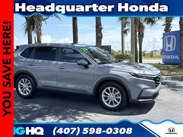 Urban Gray Pearl 2024 Honda CR-V EX-L FWD SUV / Crossover Front-Wheel Drive Continuously Variable Transmission