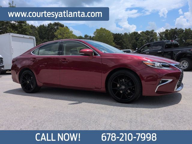 Matador Red Mica 2017 Lexus ES Sedan Front-Wheel Drive 6-Speed Automatic