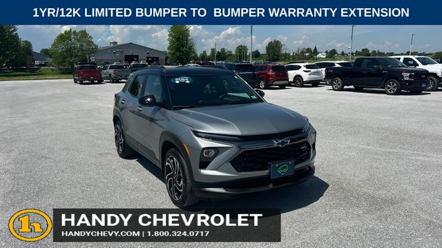 Sterling Gray Metallic 2024 Chevrolet Trailblazer SUV / Crossover Four-Wheel Drive 9-Speed Automatic