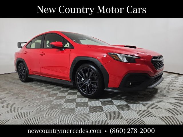 Ignition Red 2025 Subaru WRX Sedan All-Wheel Drive 6-Speed Manual