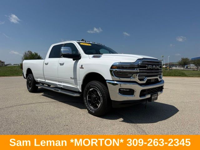Bright White Clearcoat 2026 RAM 3500 Pickup Truck Four-Wheel Drive 8-Speed Automatic