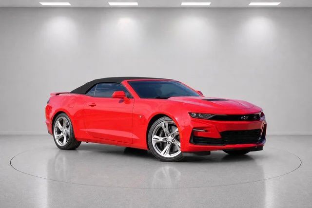 Red Hot 2023 Chevrolet Camaro Convertible Rear-Wheel Drive Automatic