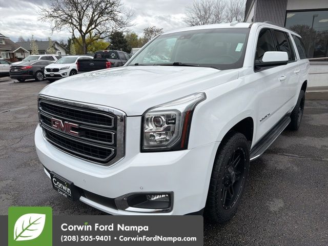 Summit White 2019 GMC Yukon XL SLT 4WD SUV / Crossover Four-Wheel Drive 6-Speed Automatic Overdrive
