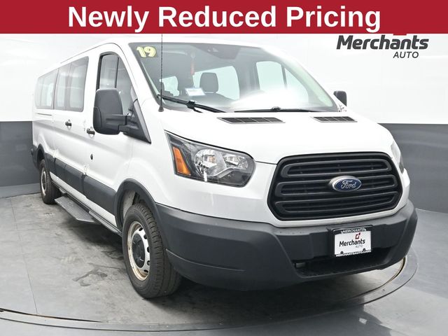 2019 Ford Transit Passenger 350 XL Low Roof LWB RWD with 60/40 Passenger-Side Doors