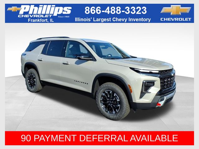 Sandstone Gray 2026 Chevrolet Traverse SUV / Crossover Four-Wheel Drive 8-Speed Automatic