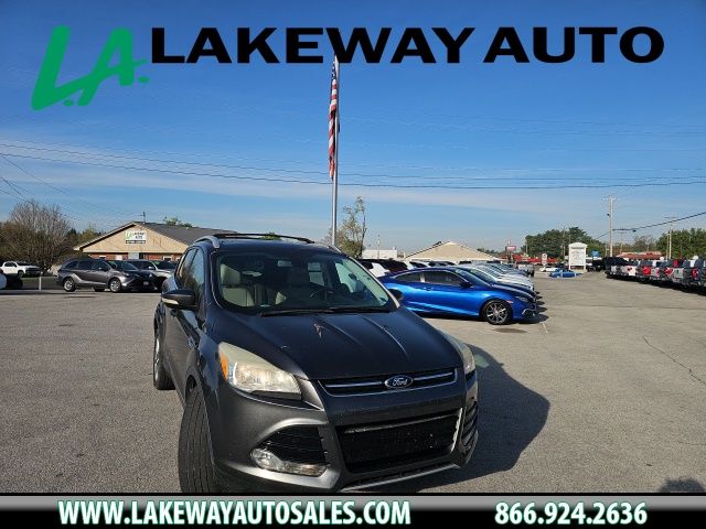 Gray (Magnetic) 2015 Ford Escape Titanium AWD SUV / Crossover All-Wheel Drive 6-Speed Automatic