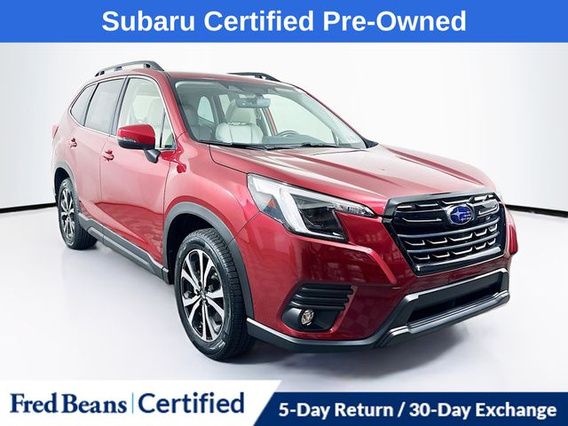 Crimson Red Pearl 2024 Subaru Forester SUV / Crossover All-Wheel Drive Continuously Variable Transmission