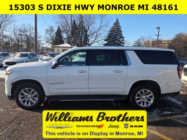 2023 Chevrolet Suburban Premier - Summit White exterior view 6