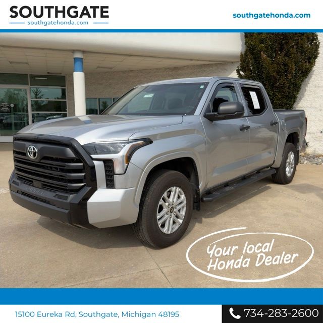 Celestial Silver Metallic 2025 Toyota Tundra Pickup Truck Four-Wheel Drive Automatic